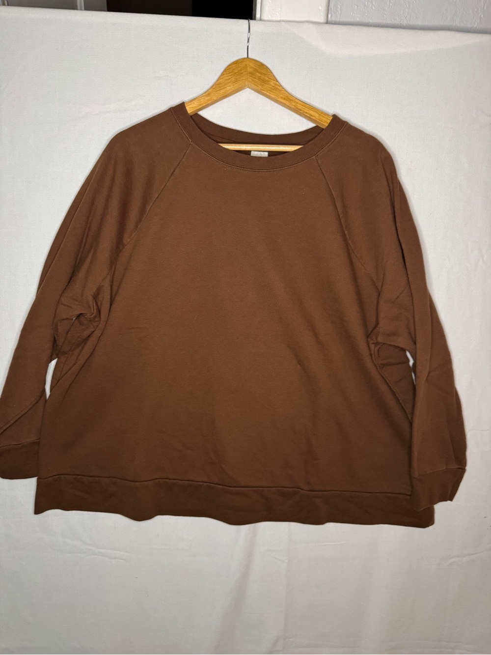 Women's Brown Crewneck Sweatshirt - Terra & Sky - Picture 2 of 4